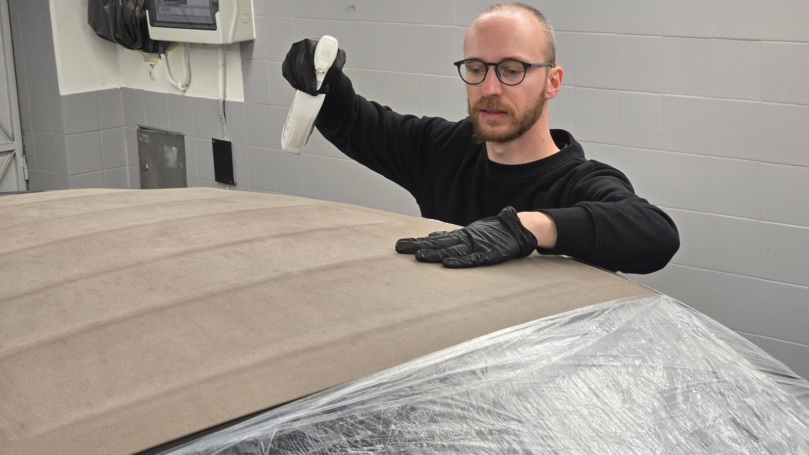 Impermeabilização Capota fiat 500